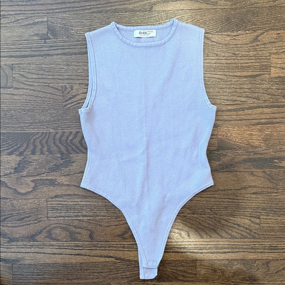 4th + Reckless Lavender Sleeveless Bodysuit Size  M